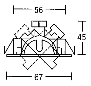 Светильник потолочный врезной Brumberg iron - 1927.05