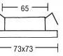 Светильник потолочный врезной Brumberg recessed spots for furnitures - 2359.00