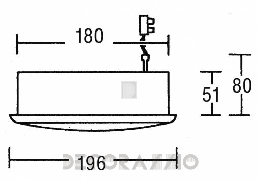 Светильник потолочный/настенный врезной Brumberg loudspeaker - 3094.07