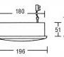 Светильник потолочный/настенный врезной Brumberg loudspeaker - 3094.07