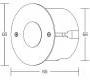 Светильник настенный врезной Brumberg LED-wall and orientation lights - P3937W