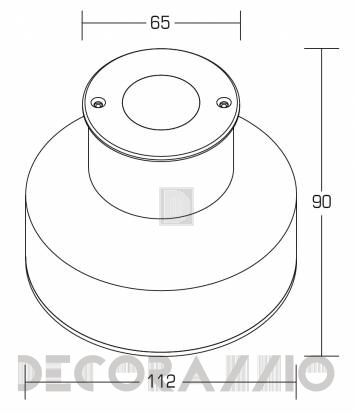 Светильник напольный врезной Brumberg LED-in-ground light - R3861W