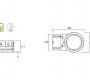 Светильник потолочный/настенный врезной i-Led DOWNLIGHTS - 94179