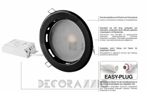 Светильник потолочный/настенный врезной i-Led DOWNLIGHTS - 94667