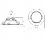 Светильник потолочный/настенный врезной i-Led DOWNLIGHTS - 94667