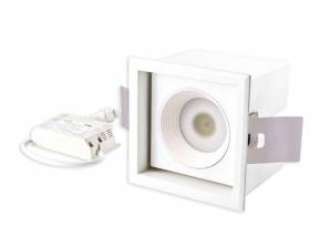 Светильник  потолочный/настенный врезной i-Led SQUARE SPOTS, 92160
