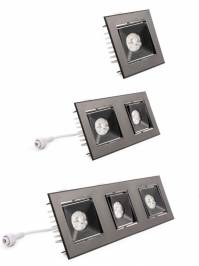 Светильник  потолочный/настенный врезной i-Led Cuadro L, 91021