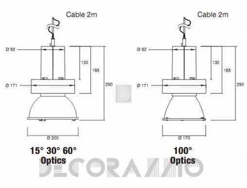 Светильник потолочный/настенный врезной i-Led CEILINGS - 94602
