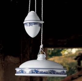 Светильник  потолочный подвесной Aldo Bernardi I Classici in Ceramica, 315/01