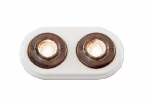 Светильник  настенный накладной Aldo Bernardi Led is more, T1/BL + R2/BL