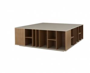 Кофейный, журнальный столик Ligne Roset Book&Look, B&L.t