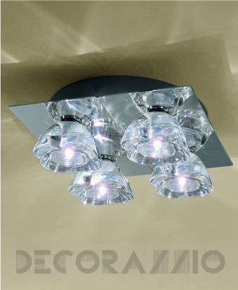Светильник потолочный накладной Axo Light PRIMULA - PLPRIMU4CSCR12V