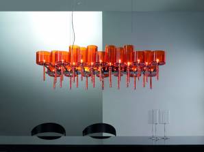 Светильник  потолочный подвесной (Люстра) Axo Light SPILLRAY, SPSPIL20ARCR12V