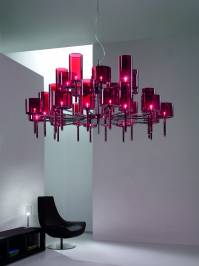 Светильник  потолочный подвесной (Люстра) Axo Light SPILLRAY, SPSPIL20RSCR12V