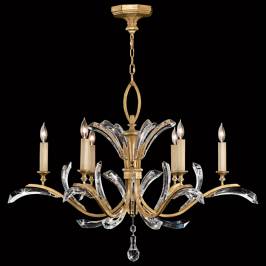 Светильник  потолочный подвесной (Люстра) Fine Art Lamps Beveled Arcs Gold, 761240