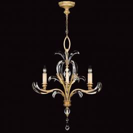 Светильник  потолочный подвесной (Люстра) Fine Art Lamps Beveled Arcs Gold, 762440
