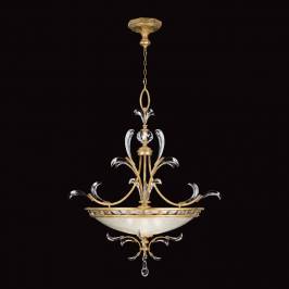 Светильник  потолочный подвесной (Люстра) Fine Art Lamps Beveled Arcs Gold, 762740