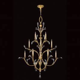 Светильник  потолочный подвесной (Люстра) Fine Art Lamps Beveled Arcs Gold, 767240