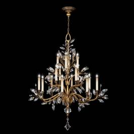 Светильник  потолочный подвесной (Люстра) Fine Art Lamps Crystal Laurel Gold, 773740