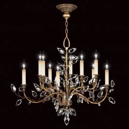 Светильник  потолочный подвесной (Люстра) Fine Art Lamps Crystal Laurel Gold, 775940