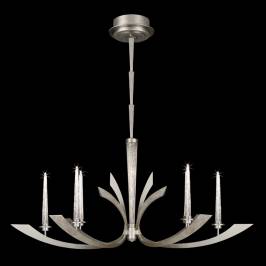 Светильник  потолочный подвесной (Люстра) Fine Art Lamps Crescents Silver, 812640
