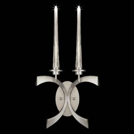 Светильник  настенный накладной (Бра) Fine Art Lamps Crescents Silver, 812850