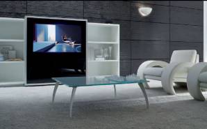 Кофейный, журнальный столик Uffix Luna, Lt180