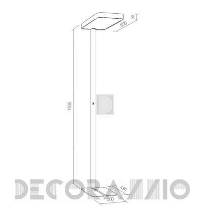 Светильник  напольный Traddel NEOX LED - 61824