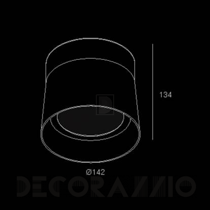 Светильник потолочный врезной Delta Light Grand Diro - 202 15 61 20112 W