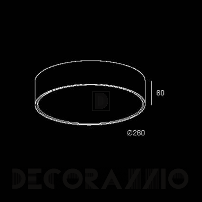 Светильник потолочный накладной Delta Light Pitch - 274 85 2515 W