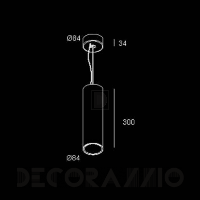Светильник потолочный подвесной Delta Light Ultra - 279 73 28122 W-B