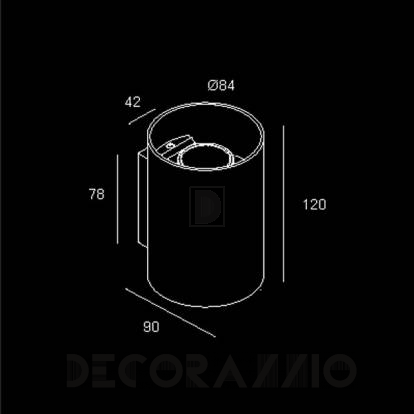 Светильник настенный накладной Delta Light Ultra - 279 61 18202 A