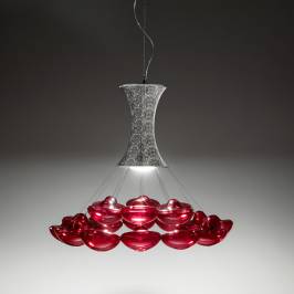 Светильник  потолочный подвесной Italamp Bon Ton, 2325/80 red