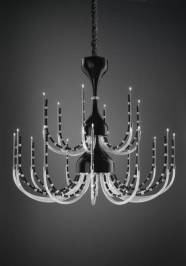 Светильник  потолочный подвесной Italamp Sensai, 392/12+6 Swarovski