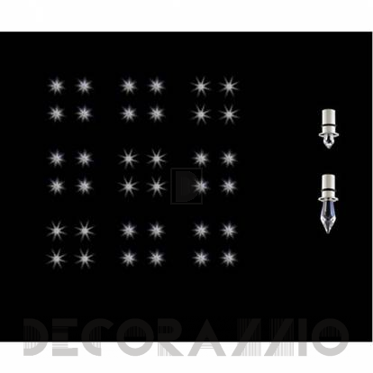 Светильник потолочный врезной Swarovski DELIGHT - A.9945 NR 000 017