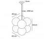Светильник потолочный подвесной Next Molecular Light - 1025-28-0101