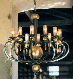 Светильник  потолочный подвесной (Люстра) MM Lampadari Iris, 5831/12