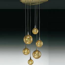 Светильник  потолочный подвесной (Люстра) MM Lampadari PERFEZIONE, 6843/P6
