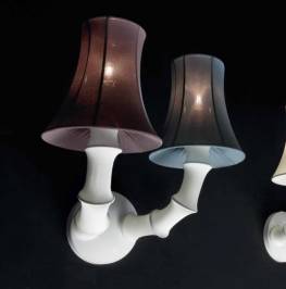 Светильник  настенный накладной Facon De Venise SEAHORSE, APSH2LBC