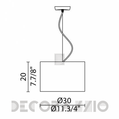 Светильник потолочный подвесной Murano Luce MLAMPSHADES - SOCY3001