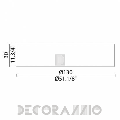 Светильник потолочный накладной Murano Luce MLAMPSHADES - PLCY13001