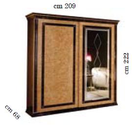 Шкаф гардеробный Arredo Classic Rossini - Rossini 2 SLIDING DOORS WARDROBE