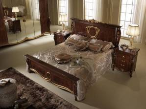 Кровать двуспальная Arredo Classic Donatello, 150 - 160 x 190