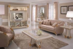 Кофейный, журнальный столик Arredo Classic Liberty, Liberty coffe table