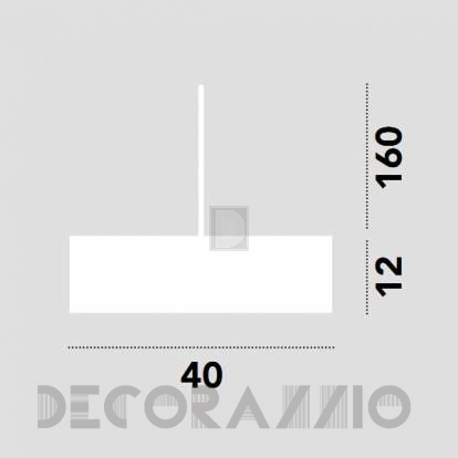 Светильник потолочный подвесной Modoluce DISCOVOLANTE - DISESP040L02200
