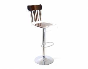Стул барный Acrila Bistrot bar stool Brown wood, Bistrot bar stool Brown wood