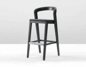 Стул барный Wildspirit PL75WOK+CUPL75BK, PL75WOK+CUPL75BK