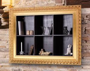 Полка навесная Cis Salotti CORNICE A LIBRERIA GRANDE, CORNICE A LIBRERIA GRANDE