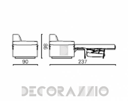 Диван Bk Italia 106003 - 106003