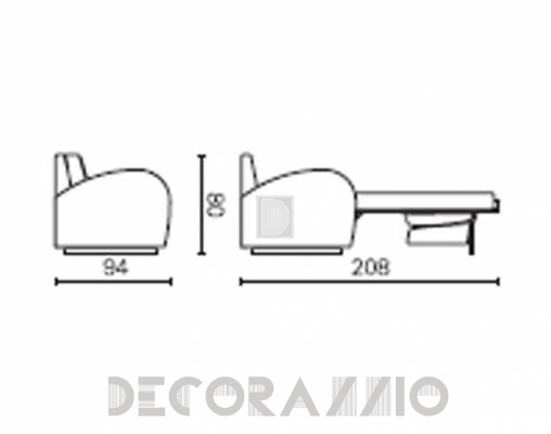 Диван Bk Italia 107604 - 107604
